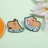 Broches 2pcs Animal exquis broche créative Créative ACCESSOIRES DE VOCATS DOLPHIN DE DOLPHIN CIGUT