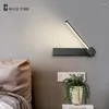 Wall Lamp Angle Adjustable Modern Led Sconce Lights For Living Room Bedroom Light Bedside 110V 220V Metal Fixtures