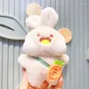 Keychains 12CM Cute Plush Plushie Doll Anime Kawaii Toys Bag Pendant For Children Key Chain Girl Gift