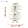 Money Clips 1PCS Slim Money Clip Stainless Steel Cash Bills Credit Clip New Dollar Design Fashion Coin Banknote Cash Clamp Holder 240408