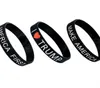 Trump bracelets silicone I LOVE TRUMP America first make american again Wristband Rubber Bracelets Fashion Jewelry Gift LJJK17661968024