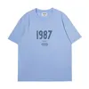 Letnia figura MMLG Bawełniana wysokiej jakości męskie i damskie Tshirts Fashion Casual Shopping Shirt Short Sleeve 240326