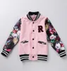 Baby Baseball Veste enfants Girls Vêtements Tracksuit Kids Girl Vêtements hiver