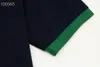 2024 Dernier polo masculin T-shirt masculin theirt poitrine brodée Logo Polo T-shirt Summer Tops Men's Tops Bowland White Asian Taille