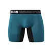 Underpants 2024 Boxers Men Long Leblewear для мужчин шорт бамбуковый волокно Большой размер и трусики Homme Boxerhomme