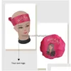 Kafa Bandı Özelleştirilmiş Logo Marka Saç Bakımı Bonnet Nightcap Frontal Head Wrap Edge Scraf Virgin Saten İpek Çantalar Satıcılar 4788339 Dhkdb