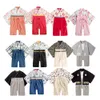 24 Spring and Autumn Ha Yi Cotton jumpsuit, 3 months old, 2 year old Japanese boy crawling suit and kimono, 37303