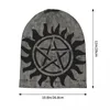 Berets Supernatural Winchester Logo Bonnet Hat d'automne hivernale Street Skullies Bons pour hommes Femmes Caps d'enveloppe de tête chauds