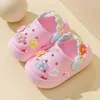 Slipper Children Slippers Summer Baby New Future Flowers Sandals macias de sola interior Anti -menina Slip Slip Sandals Sapatos Kids Beach Sapatos 2448