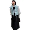 Design Women Stand Collar Wam Dikke Cotton Pedded Short Parka Coat SML