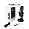 Microphones Microphone Microphone Gmark POP4 USB Mic Tableau Mic ASMR ECHO TIME SEITRIÈRE ENTRE