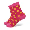 MatchUp Girl Combed Cotton Brand Socks woman Funny 6 Pairslot 240408