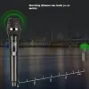 Microfones UR2 2 -kanaler UHF trådlös mikrofon Dual handhållen dynamisk mikrofonmiksystem med 800mAh batterikakaraoke steg