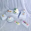 Party Supplies 10PCS Buffet Dessert Plates Sandwich Cookie Rack Birthday Cupcake Stand Baby Candy Table Centerpieces Decoration