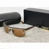 Designer Sonnenbrille hochwertige lässige Retro Square Sonnenbrille Unisex Fahrsteife Strand Stilvolle Luxus -Sonnenbrille