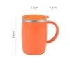 Tasses à chaleur isolation tasse tasse de café réutilisable tasse à eau à double couche à double couche bouteille multifonction Taza portable 500 ml