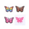 Bijoux en gros papillon personnalisé Design Kids PVC Clog Shoe Decoration Charms Drop Livrot Baby Maternity Accessoires DHL2Q