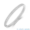 Top Grade merk Vanclef Bracelet Luxe Designer armbanden 925 SILVER VANCEF Bracelet Diamant caleidoscoop Ronde Kraal Sterling Silver Dainty Dainty Charmelet