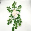 Fleurs décoratives Cérémonie de mariage Chaise arrière simulation de fleur de dos en plein air Décoration de fête d'anniversaire Décor de décoration de vacances