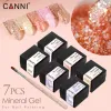 Gel 12pcs / kit vealisa aliment canni minéral ongle gel paillette peinture gel super texture gel gel polonais couverture complète gel crémeux