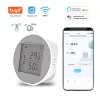 Tejp Tuya WiFi Temperaturfuktighet Sensor inomhus Hygrometer Termometer Detektor Smart Life Remote Control Support Alexa Google Home