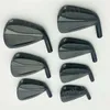 Yepyeni Demir Seti Siyah 790 ütü Sier Golf Kulüpleri 4-9p R/S Flex Steel Mil Baş Kapak