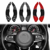 Paddle de mudança de volante para fibra de carbono para VW Golf 7r GTR Tiguan L Lamando GTS Variante Scirocco Teramont x Sagitar Gti R Polo GTi T-Roc