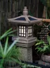 Lampe murale en chinois de style antique Solar Energy Garden Villa Outdoor Landscaping Disporing