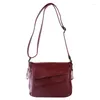 Shoulder Bags 2024 Women's Messenger Bag PU Leather Handbags Female Mother Mochila Feminina