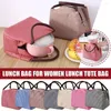 Bolsas de armazenamento Moda Luncher Cooler Box Isoled Canvas Bag Térmica Picnic Tote para mulheres Crianças V3C0