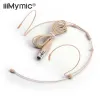 Микрофоны Профессиональный конденсатор Headpord Hearset Microphone с 4 -контактным разъемом TA4F для Shure 4pin беспроводной пакетики для тела