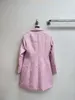 Kvinnors polos designer märke Shenzhen nanyou huo ~ 24 vår/sommar ny produkt xiaoxiang fengbo prickad brev dubbel breasted kostym kappa kvinnor aerh