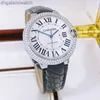 Luxury Fine 1to1 Designer Watch Carter Mens Watch Blue Balon Series Diamond Meccanico Automatico MECCANICO MENA CHRONOGRAGI