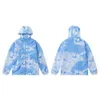 Amerikansk trendig Trapstar Spring och Autumn Men's Hooded broderad attackjacka Casual Loose Windbreaker