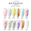 Gel 12 stcs 15 ml aquarel Morandi gel nagellak bloeiende bloemen rook inkt marmeren effect bubble vernis verf lijm manicure decor