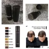 Hair Loss Products Natural Keratin Top Fiber 275G Black Build Thinning Concealer Styling Powder Er Bald Area Drop Delivery Care Tools Otxvk