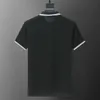 Classica polo maschile da uomo Summer Casual Polo Fashion Rightided Polo Shirt T-shirt a maniche corte di alta qualità 90128