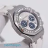 Highend AP Wrist Watch Epic 26231 Royal Oak Panda Face Womens Fine Steel Diamond Watch Automatic Machinery Watch Swiss Watch Famous Luxury Watch