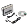 Игроки Walkman Cassette Player USB Cassette to Mp3 Ceplater Capture Audio Music Player Tape Cassette Record