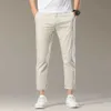 Guangzhou Factory Wholesale Senior Mens Cotton Spandex Business Chino byxor Män arbetar byxor