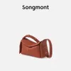 Designer bag Songmont Pine Ear Collection Mini Roof Bag for Autumn and Winter Versatile Crossbody Single Room Hobo Womens Bag