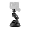 Kamery TELESIN SAM CAR PONIGET SESCY CUP 360 ° Regulowany 1/4 standardowy adapter dla GoPro 10 9 Insta360 OSMO Action SJCAM Telefon komórkowy