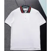 Nieuwe mode Londen Engeland Polos shirts herenontwerpers High Street borduurwerkafdruk T-shirt Men Summer Cotton casual t-shirts m-xxxl
