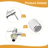 Bathroom Sink Faucets Chrome And Cold Mixing Faucet Solid Brass Construction Applicable Pipe Diameter Surface Technology