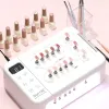 Dryers 63LEDS Uv Led Lamp for Nails Press on Nail Lamp with Arm Rest Lamp for Manicure 5 Timers Gel Polish Drying Lamp Nail Salon Tools