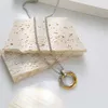 Varmförsäljning av rostfritt stål Tre ringhalsband Enkel och icke-blekande herr Hip-Hop Style Titanium Diamond Pendant Jewelry