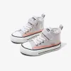 Sneakers Babaya Children Buty Dziewczyny High Canvas Buty 2023 Wiosna nowe duże dzieci swobodne buty oddychające trampki dla maluchów