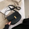 2024 Wiosna/lato Nowa moda Koreańska wersja jednokątne pojedyncze ramię Crossbody Fashion Saddle Bag