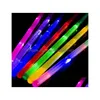 Décoration de fête 48cm 30pcs Glow Stick LED Rave Concert Lights Accessoires Neon Sticks Toys in the Dark Cheer AU04 Drop livraison DH6EF