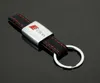 SLine Keychain Emblem Badge Sticker Black Red Line Leather for Audi 3 A4 A5 A6 A8 TT RS Q5 Q7 S Keyring Keyfob5350418